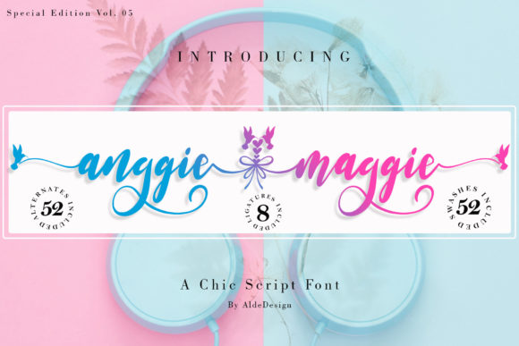 Anggie Maggie: A Handwritten Font That Warms Up Digital Branding