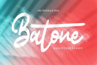 Batone: A Script Font That Brings Campaign Messages to Life