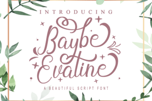 Baybe Evaline: A Hand-Lettered Font for Warm, Authentic Branding