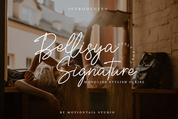 Bellisya Signature: A Script Font That Elevates Small Business Branding