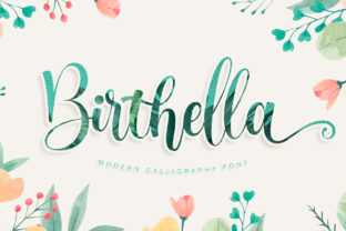 Birthella: A Handwritten Font That Elevates Brand Content