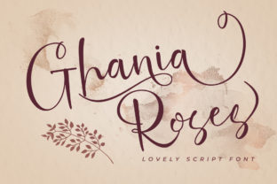 Bringing Warmth to the Page with the Ghania Roses Font