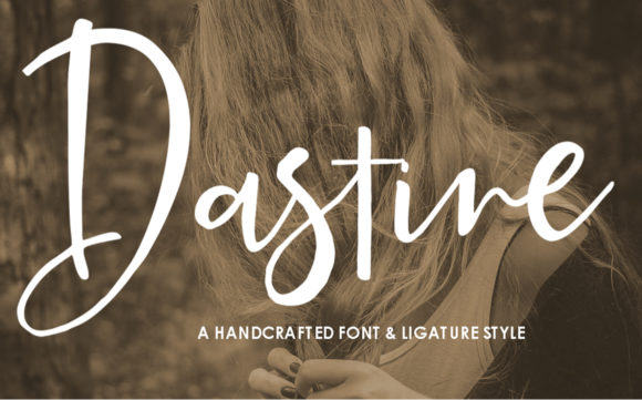 Dastine: The Handwritten Font That Makes Handmade Products Shine