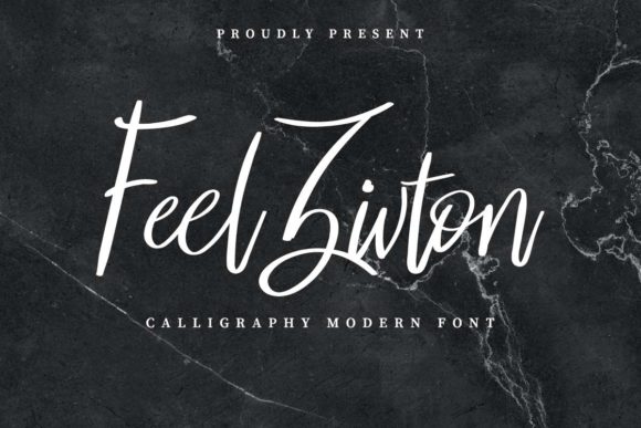 Feel Zivton: A Handwritten Font for Real Campaigns