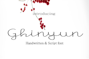 Ghinyun Script Font for Standout Brand Campaigns