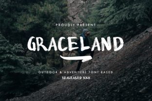 Graceland: A Handbrush Font That Elevates Small Brand Packaging