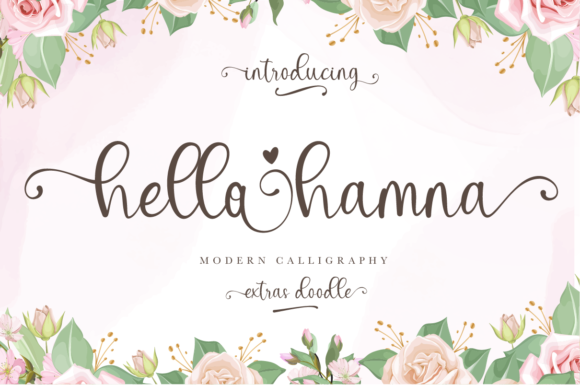 Hamnah Handwritten Font: A Web Designer's Take on Digital Warmth