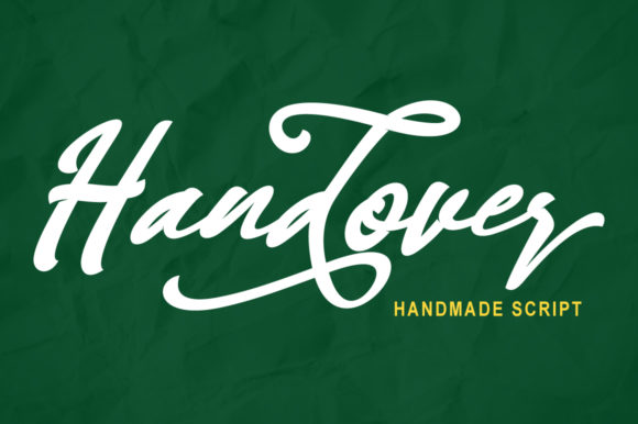 Handover: A Handwritten Font Built for Real Branding Work