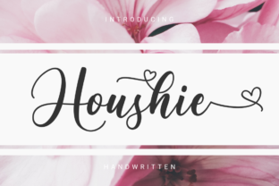Houshie Script Font Brings Warmth to Editorial Design