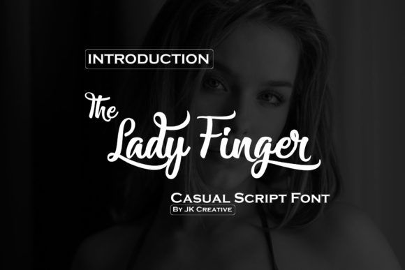 Lady Finger: A Script Font for Real Design Work