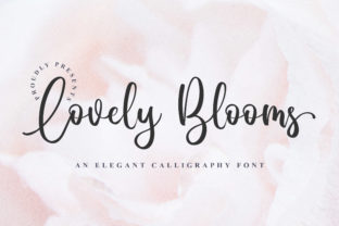 Lovely Blooms: A Script Font That Delivers in Real Campaigns