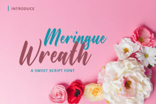 Maringue Wreath: A Web Designer’s Review of a Standout Script Font