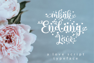 Mbak Endang Love: A Hand-Lettered Font for Web Design