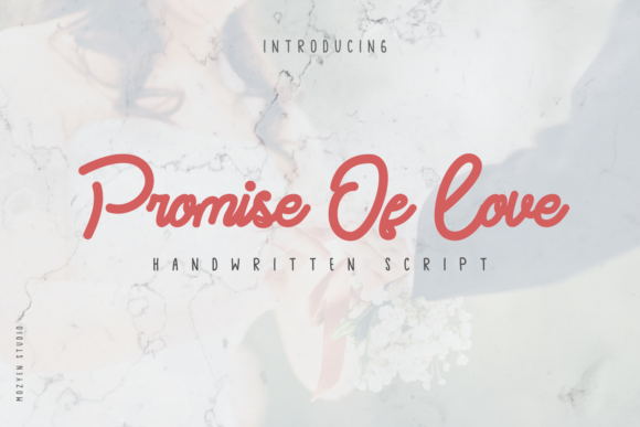 Promise of Love: A Handwritten Font That Delivers Campaign Romance