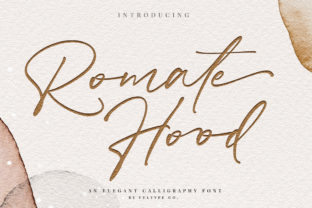 Romate Hood: A Script Font Built for Editorial Storytelling