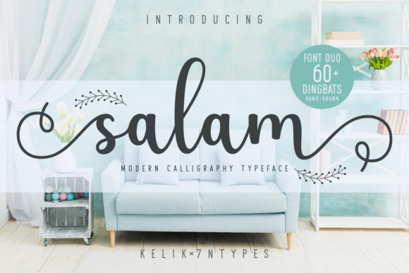 Salam Font Review: A Hand-Lettered Script for Brand Design