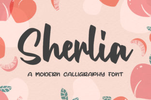 Sherlia: The Handwritten Font That Makes Handmade Labels Shine