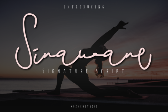 Sinawane: The Script Font That Gives Your Campaign a Clearer Voice