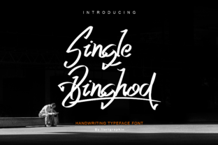Single Binghod: A Handwritten Font for Branding That Feels Personal