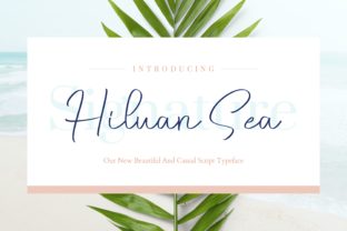 Why Hiluan Sea Is the Handwritten Font Your Brand Needs